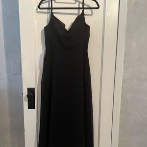 Black Azazie Chiffon Dress